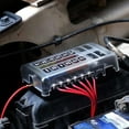 thumbnail image 3 of Dosaele 6/12 Ways Fuse Box 12V/24V Bus Bar Car Marine Fuse Box Holder with LED Indicator, 3 of 13