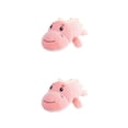 thumbnail image 2 of Bewildely Almohada de dinosaurio, muñeco de peluche, sofá, novia, oficina, multiusos, accesorios para el hogar, beso para dormir Ojo rosa/redondo 50cm 2piezas, 2 of 6