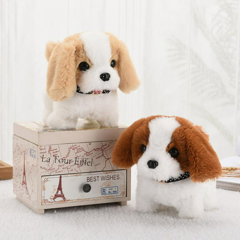 Cute Interactive Plush Dog Toys (Wiggles, Vibrates & Barks Dog Toys for Boredom & Stimulating Play), Size: One Size
