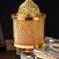 thumbnail image 4 of Arabic Styles Metal Glass Incenses Holder Set Fragrances Diffuser for Home Ceremony Spiritual Space Decoration, 4 of 9
