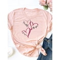 thumbnail image 1 of Moda manga corta amor dulce 90s tendencia Casual camisetas ropa mujer verano T ropa señoras estampado gráfico camiseta Tan Jianjun  unisex, 1 of 2