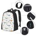 thumbnail image 4 of Daiia Sea Creatures Backpack for Men and Women -Durable Backpack Large Capacity, Water-Resistant Bag with Adjustable Straps and Laptop Compartment, 4 of 9