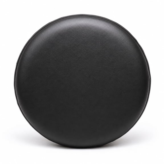 Fatato Spare Tire Cover, PVC Leather Thickening Waterproof Tire Wheel Cover with Elastic Band, Universal Fit for RV Trailer SUV Truck Camper, Tire Protector, Fits 27-29 inch Diameter, Black