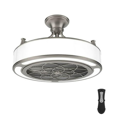 Home Decorators Collection 22 Inch Led Indoor Covered Outdoor Brushed Nickel Ceiling Fan With Remote Control Canada Home Decorators Collection 22 Inch Led, Small Kitchen Ceiling Fans