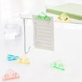 thumbnail image 2 of 5 Pieces Clear Corner Paper Clamp Multi-Functional Paper Clamp Clip Office Supplies for Student Teacher Writer Corner Paper Clips Corner Paper Clamp, 2 of 8