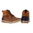 thumbnail image 3 of Botas-Botin Casuales para Niño-Bebé Estilo Moderno Comodo Agujeta Velcro RODRISAN M-104 BOTA CANELA 14.5 cm., 3 of 5