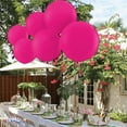 thumbnail image 6 of PMU Premium Latex Balloons - Jumbo Size Balloons for Birthdays, Wedding Parties, Baby Shower, Indoor & Outdoor Party Events & Decoration Supplies - Made in USA, 36 Inch Hot Pink, Pkg/4, 6 of 7