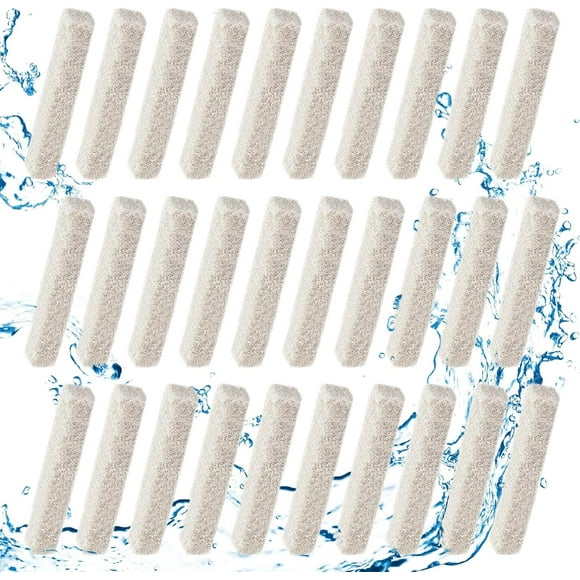 shiyou-30 Count Ammonia Reducer Filter Pads for Aqueon - Replacement Filter Cartridges Small for Aqueon QuietFlow LED PRO Model 30 and 50
