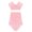 Pink, variant on DPOIS Big Girls' Modern Lyrical Ballet Dance Gymnastics 2PCS Outfits