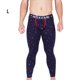 thumbnail image 4 of Minnieouse Ropa interior para hombre, mallas, pantalones transpirables, pantalones cómodos, capa base de absorción de sudor, ropa de vestir, Ropa interior Puntos azul oscuro L, 4 of 6