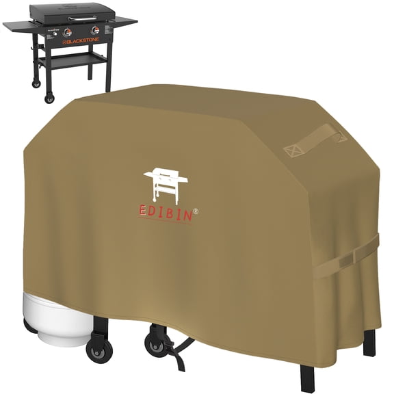 28 Inch Griddle Cover for Blackstone 28 Inch Griddle, Heavy Duty Waterproof Griddle Cover 28" for Blackstone 28 inch ProSeries Griddle,Fit Blackstone Griddle 28 inch Double Shelf with Hood(Tan)