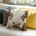 thumbnail image 3 of Party Supplies Cow with flower crown Farmhouse Decor for Home Sofa Couch, 3 of 5