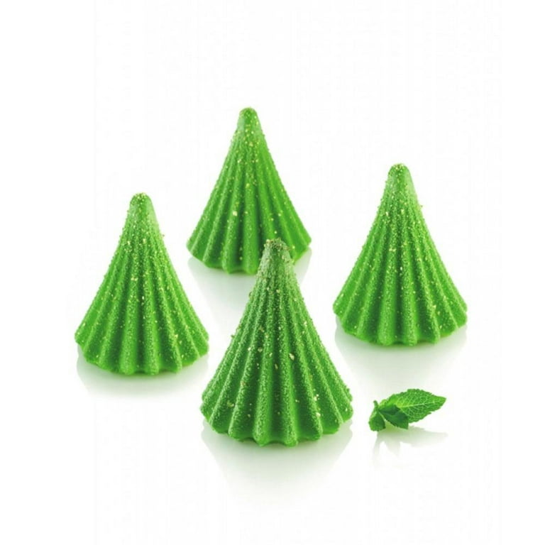 Webake Christmas Tree Silicone Molds for Ice Cube 8-Cavity Christmas Tree  Molds for Ice Cubes, Chocolate, Soap, Wax Melt, Candy (Pack of 2)