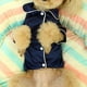 thumbnail image 3 of Pijamas de seda suave para perros, pijamas de bulldog francés para perros pequeños, ropa para cachorros y gatos Shih Tzu., 3 of 5