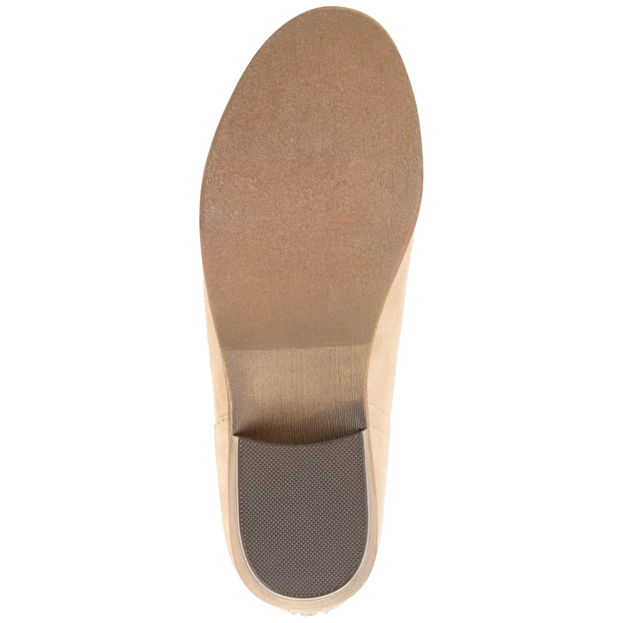 Journee Womens Livvy Back Heel Zip Stacked Heel Booties, Widths Available