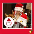 thumbnail image 3 of Sombrero de Navidad Hugo oreja móvil Cosplay Santa Claus, 3 of 7