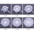 thumbnail image 5 of 18 Pcs Couvercles en Silicone Extensibles, Couvercles en Silicone, Couvercles Alimentaires en Silicone, Couvercle Extensible Réutilisable, Couvercle Universel en 6 Tailles Différentes, 5 of 5