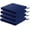 Dark Blue, variant on Patio Chair Cushions Set of 4, Outdoor Seat Cushions for Patio Furniture 17 x 17 Inch, Indoor Square Corner Dining Chair Pads Set with Ties and Inner Dust Cover, (Dark Blue)