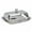 Silver, variant on Pantry Organizers and Storage Clearance! Butter Dish with Lid Stainless Butter Container for Countertop Butter Holder with Handle Cover Cheese Container Classic Butter Tray with Lid for Kitchen
