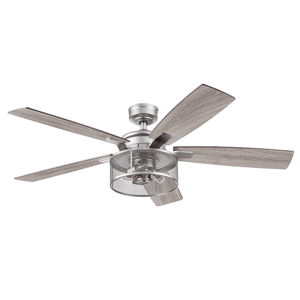 Honeywell Carnegie Pewter 52 3 Lights 5 Blades Remote Control Ceiling Fan Sattin Com Honeywell Carnegie Pewter 52 3 Lights, Honeywell Ceiling Fan Remote