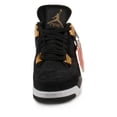thumbnail image 3 of Nike Mens Air Jordan 4 Retro "Royalty" Black/Metallic Gold-White 308497-032, 3 of 5