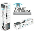 thumbnail image 4 of ToiletShroom Plunger with Stainless Steel Handle and Caddy Holder, 2 Piece, 4 of 7