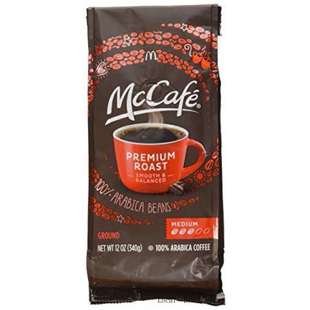 Mcdonalds Mccafe Premium Roast Ground Coffee Bag 12.Oz (Pack Of 2