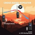 Radioddity GD88 DMR & Analog 7W Handheld Radio, VHF UHF Dual Band Ham Two Way Radio, with APRS