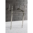 thumbnail image 7 of Kingston Brass VPB30166 Brass Wall Mount Console Sink Legs, Polished Nickel, 7 of 7