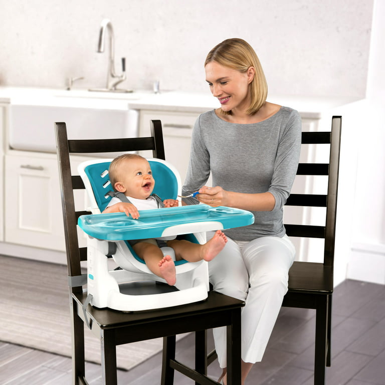 Ingenuity Peacock Blue SmartClean Toddler Booster Seat