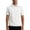 White, variant on Men's Vintage Jacquard Knit Shirts Casual Short Sleeve Quarter Zip Collared Golf T-Shirts Summer Modern Fit Old Money Style Lightweight Breathable Beach Vacation Tops