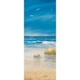 thumbnail image 3 of Kingsley 8x14 Black Modern Framed Museum Art Print Titled - Shore Panel I, 3 of 5