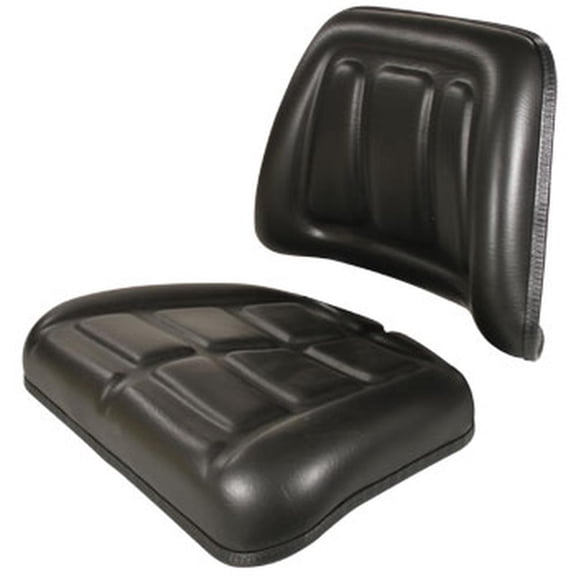 New Aftermarket Replacement Black Vinyl Cushion Kit Fits Massey Ferguson Tractor Models Replaces 1907116M1