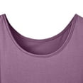 thumbnail image 4 of qelini Camisoles for Women with Built in Bra Loose Tank Tops Sleeveless Summer Casual Fashion Yoga Tops Basic Edition Sports Chest Pad Sleeveless Solid Color M-5XL, 4 of 7