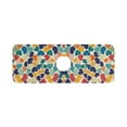 thumbnail image 7 of Yayeee Faucet Mat for Kitchen Sink 14.7" Diatomite Long Splash Guard Pad, Colorful Clover Pattern, 7 of 7