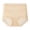 Beige, variant on IQPE High Waisted Shaping Boyshort Panties for Women, Tummy Control Seamless No Show Underwear, Invisible Shapewear Briefs with High Rise Full Coverage, Non Roll Non Pinch Black,L