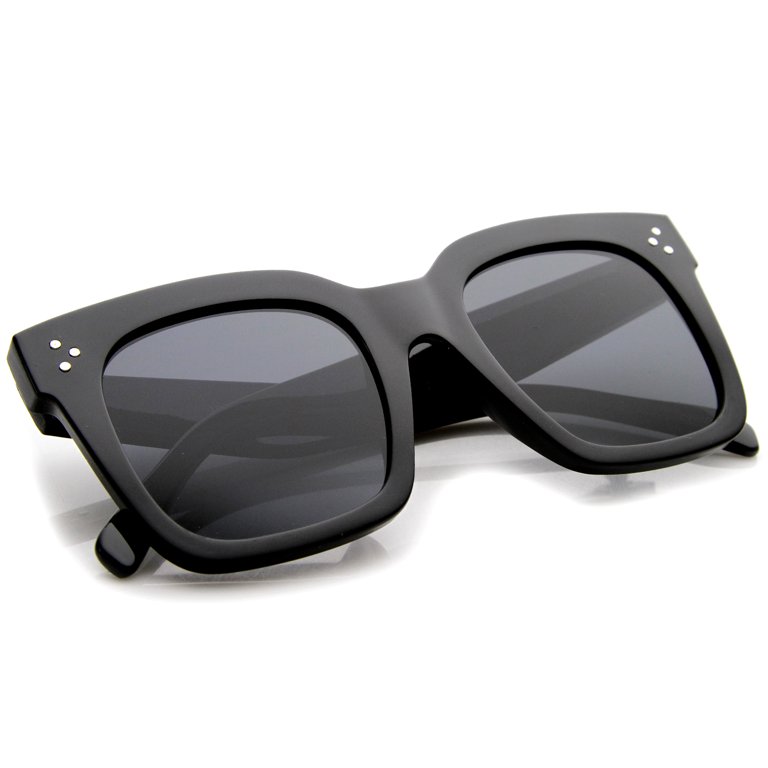 Oversized Retro Square Sunglasses 50mm UV400 Protection Amazon.com: Long Keeper Retro Square Sunglasses for Women  main image 3