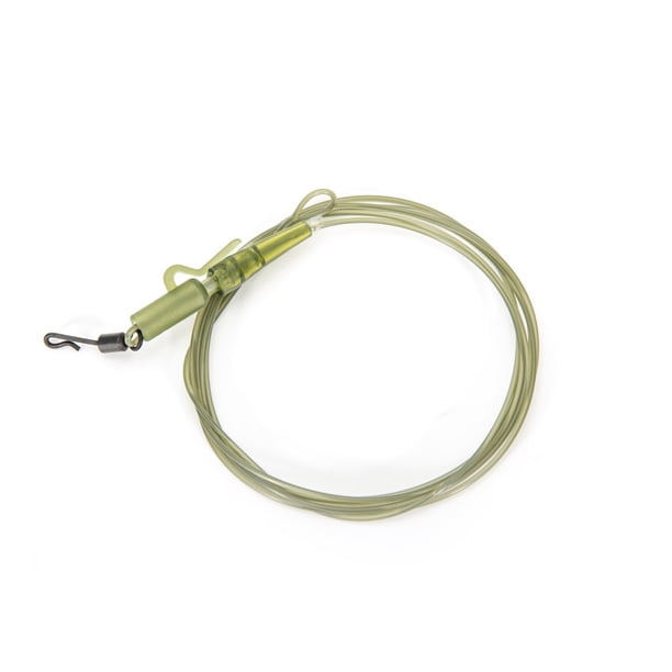 Sonducket Conexión de línea de pesca agua dulce 45LB bolsillo que lleva cable de pescado al aire libre principiante cebo profesional accesorio Pescar Verde transparente