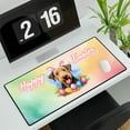 thumbnail image 3 of Happy Easter Airedale Terrier with Bunny Ear Headband and Flowers Desk Mat Full Keyboard Mouse Pad Dale Waterside Dog Lover Large Mousepad - 13001, 3 of 5