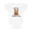 AA-White, variant on My First Valentine's Day Teddy Bear Boys or Girls Baby Bodysuit
