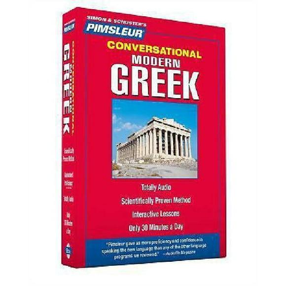 Conversational Greek (Modern): Learn to Speak and Understand Greek with Pimsleur Language Programs