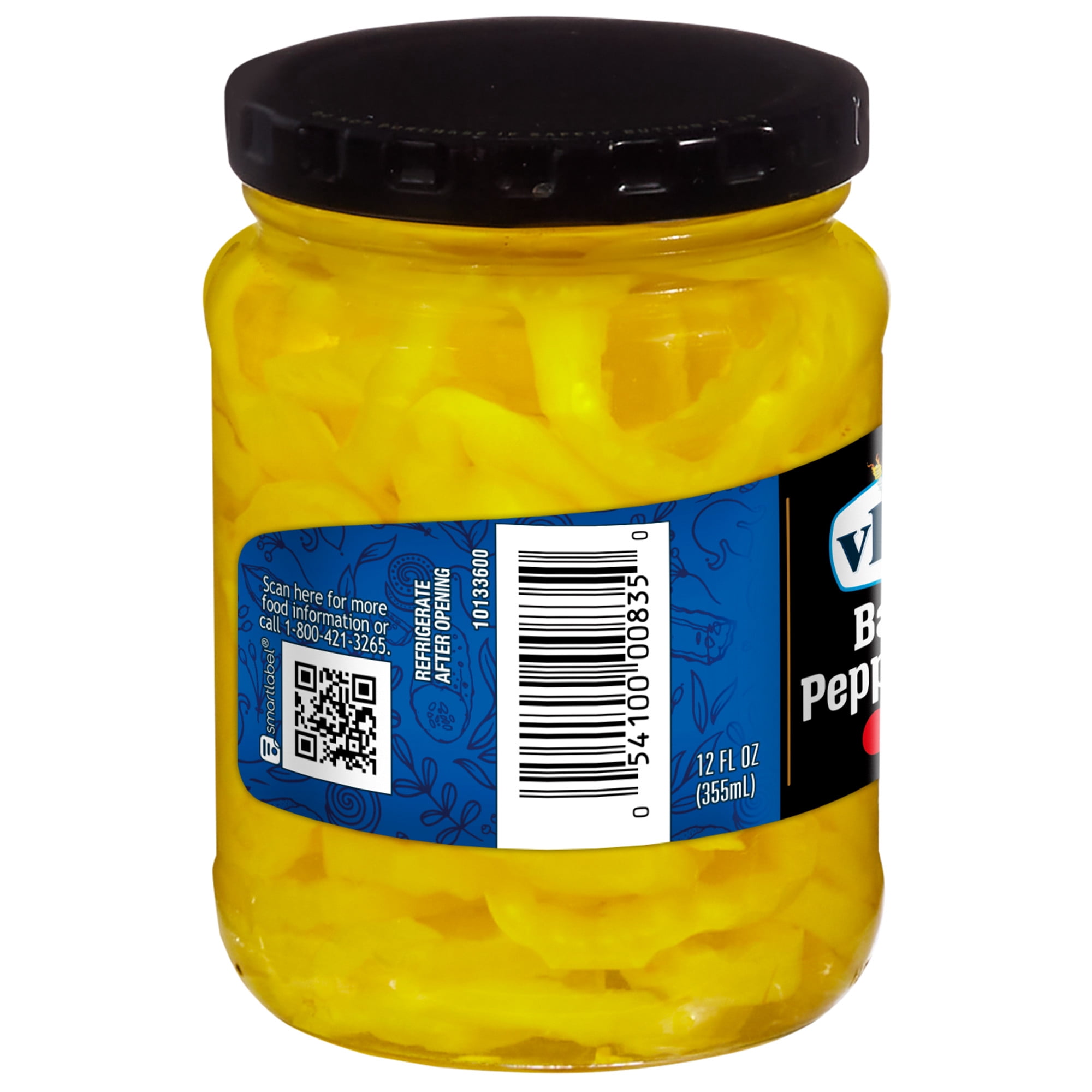 (6 pack) Vlasic Hot Banana Pepper Rings, 12 fl. oz.