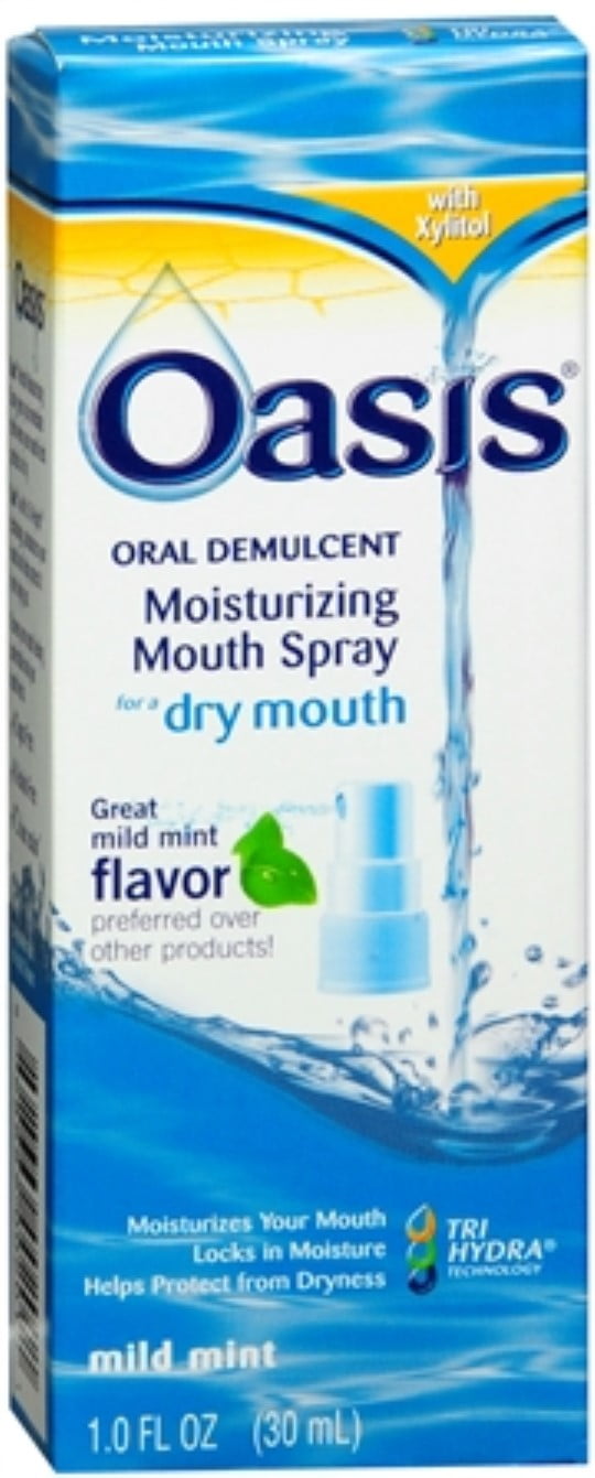 Oasis Moisturizing Mouth Spray Mild Mint 1 oz