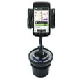 thumbnail image 1 of Unique Auto Cupholder and Suction Windshield Dual Purpose Mounting System for Samsung Ancora - Flexible Holder System Includes Two Mount Options, 1 of 4