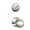 Bright Chrome, variant on Schlage F59 ORB 626 Orbit Interior Knob with Deadbolt, Brushed Chrome (Interior Half Only)
