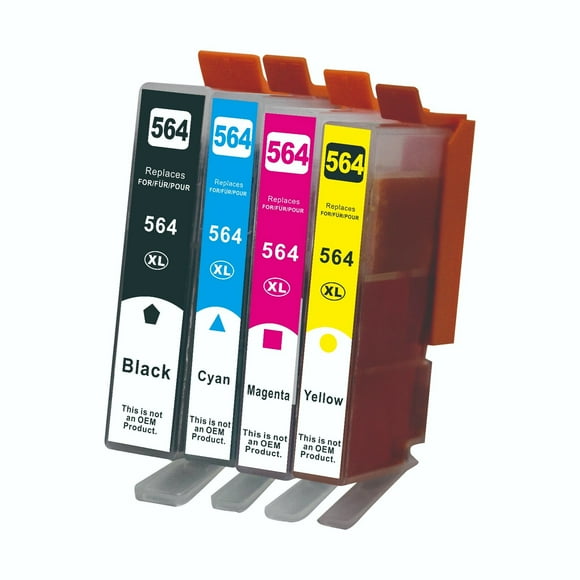 4PK 564XL Compatible Ink Cartridge (K,C,M,Y) for HP 564XL,564XL