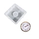 thumbnail image 2 of Relojes de escritorio Modelo de silicona Reloj de mesa Modelos de resina Herramienta de fabricación para decoración del hogar Fundición de Cuadrado Baoblaze Manualidades de relojes de escritorio, 2 of 8