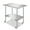 30 L x 24 W, variant on PRIJESSE Stainless Steel Commercial Kitchen Prep & Work Table with 4 Casters (Wheels) - 36 L x 24 W Inches