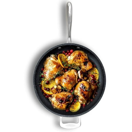 

Granitestone Nonstick 14 inch Nonstick Frying Pan Family Sized Open Skillet