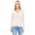 thumbnail image 5 of MixMatchy Women's Soft Basic Long Sleeve Button Down Classic V-Neck Knit Cardigan Sweater, 5 of 7